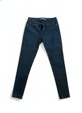 Levi's Legging Skinny Jeans Womens W29 L32 Black Denim Stretch Zip Fly